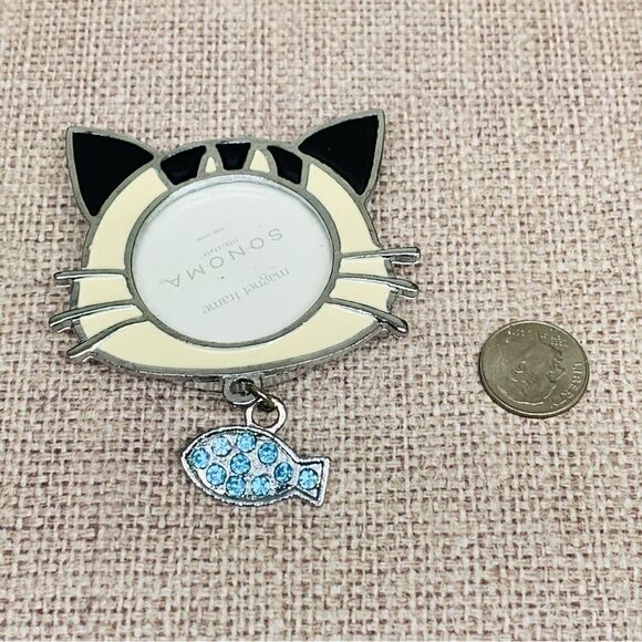 Sonoma Cat Fish Magnetic Picture Frame - Picture 1 of 2